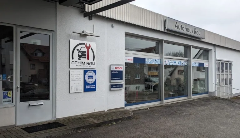 Achim Rau, Kfz-Meisterbetrieb