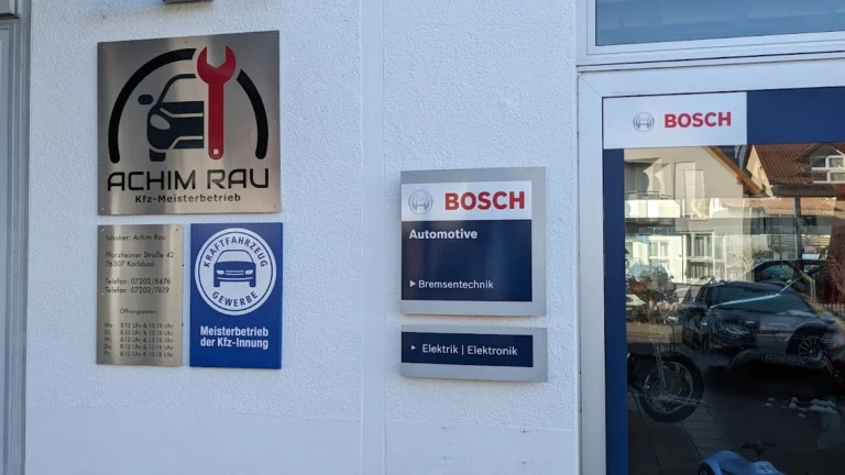 Achim Rau, Kfz-Meisterbetrieb