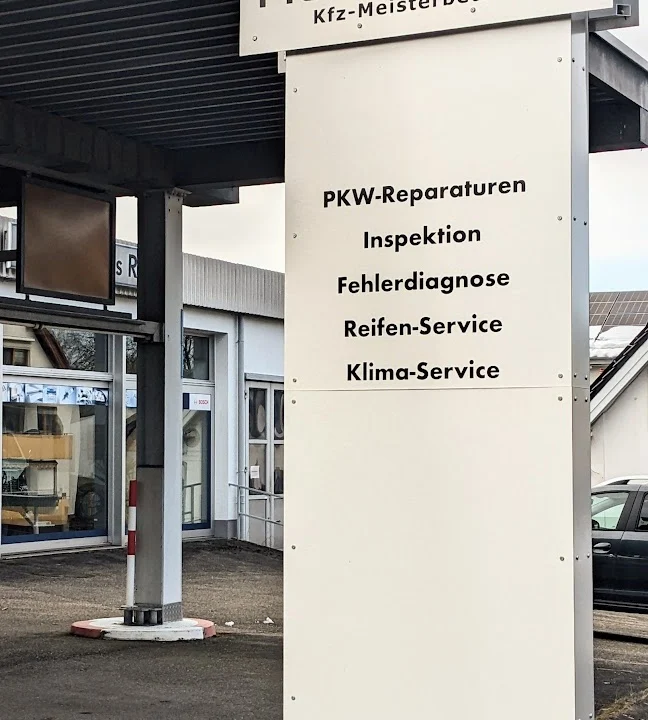 Achim Rau, Kfz-Meisterbetrieb