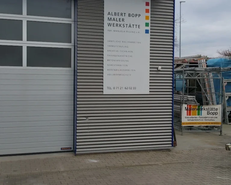 Albert Bopp Malerwerkstätte, Inhaberin Manuela Rilling e.K.