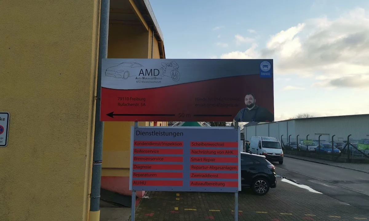 KFZ-Werkstätten AMD Kfz-Meisterwerkstatt Freiburg im Breisgau