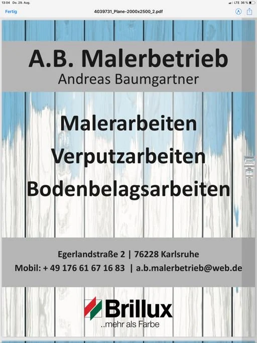 Andreas Baumgartner A.B.Malerbetrieb