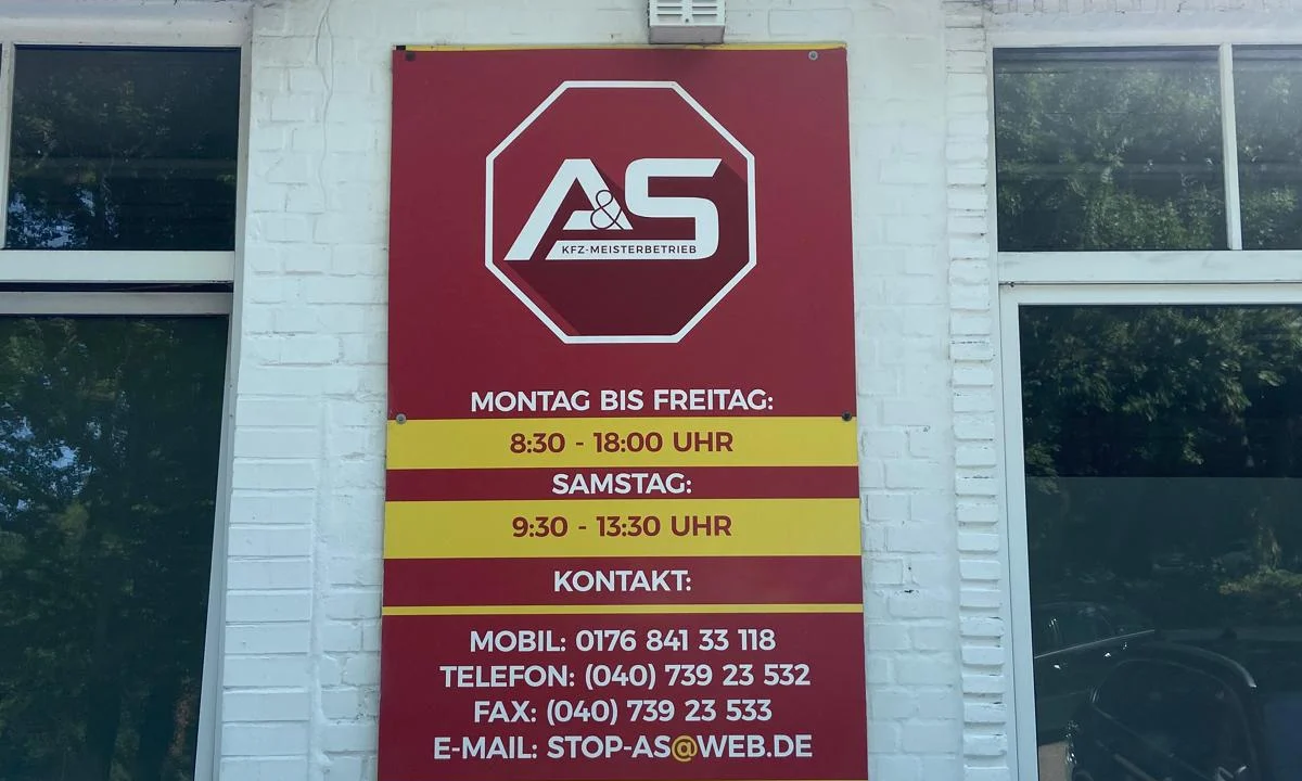 KFZ-Werkstätten A+S KFZ-WEKSTATT UG Hamburg