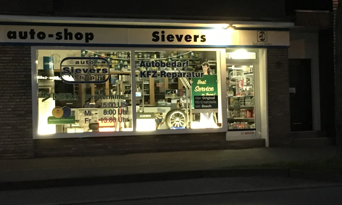 KFZ-Werkstätten Auto-Shop Sievers Recklinghausen
