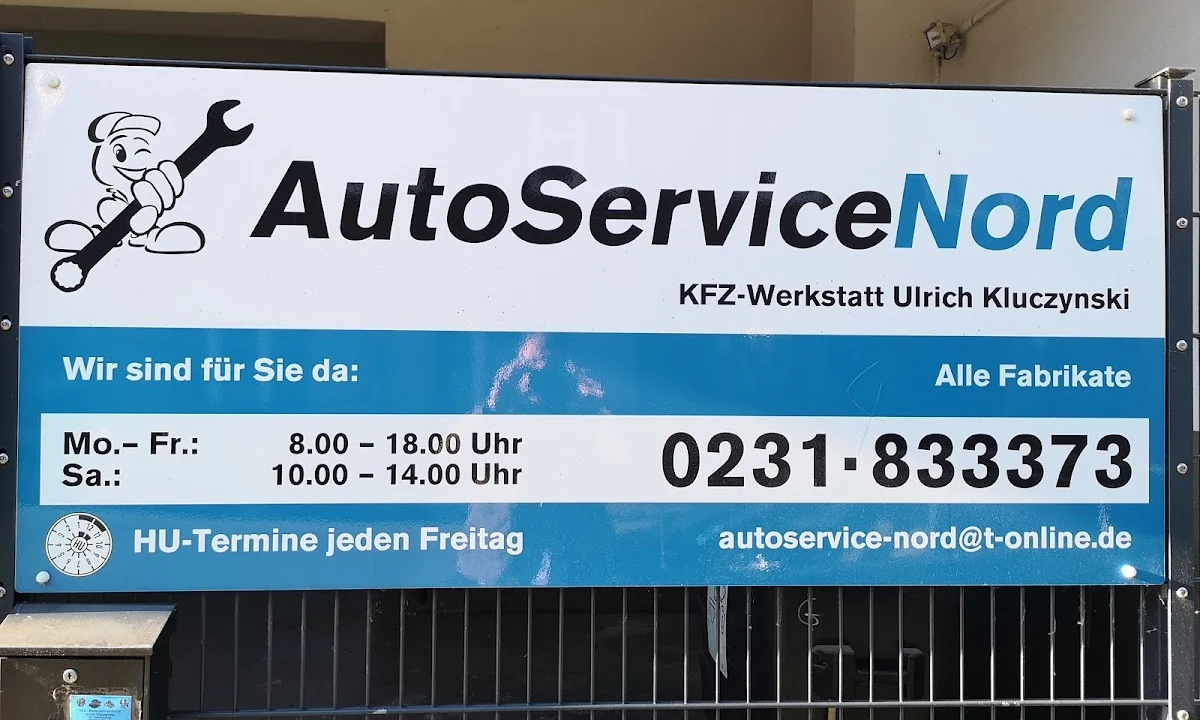 KFZ-Werkstätten Autoservice Nord, KFZ-Werkstatt Ulrich Kluczynski Dortmund