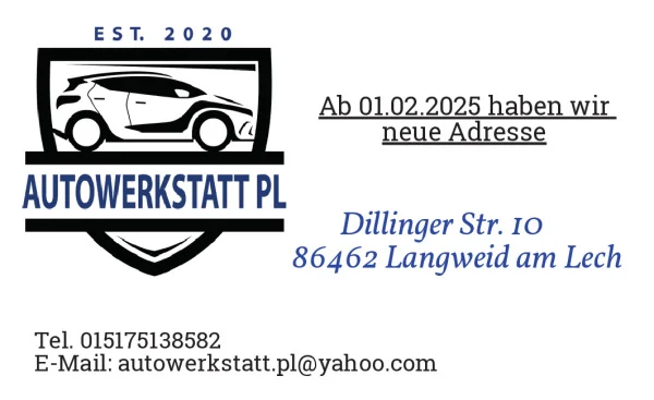 KFZ-Werkstätten Autowerkstatt PL Augsburg