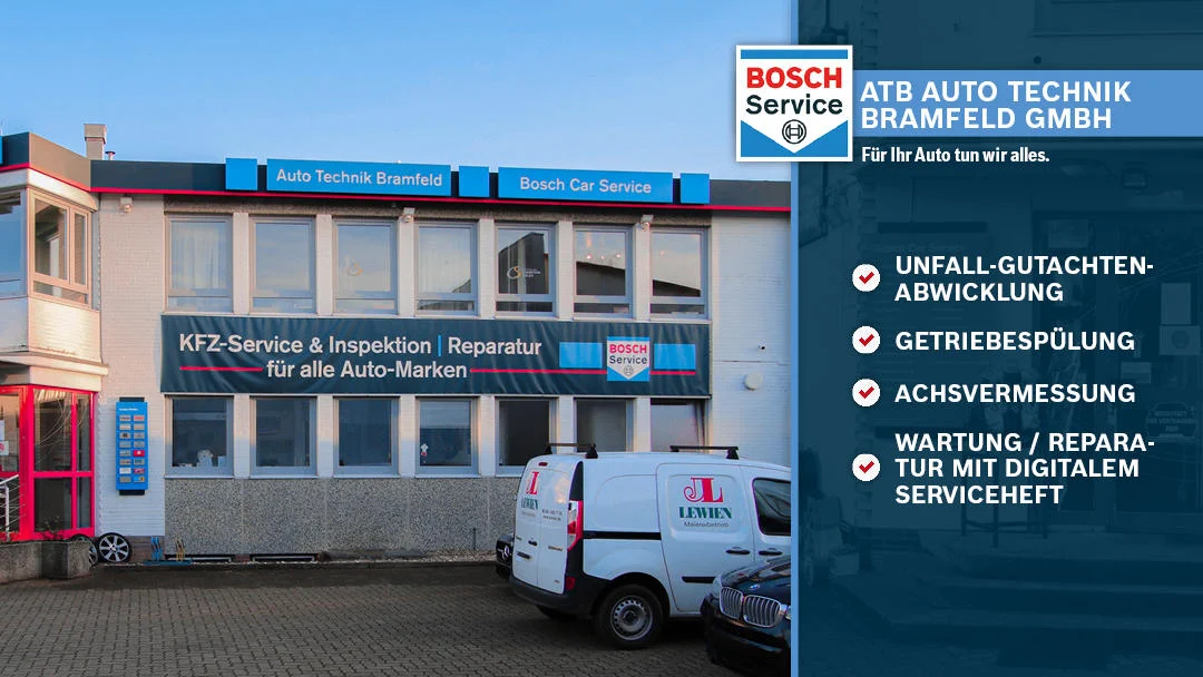 KFZ-Werkstätten Bosch Car Service ATB Auto Technik Bramfeld Hamburg