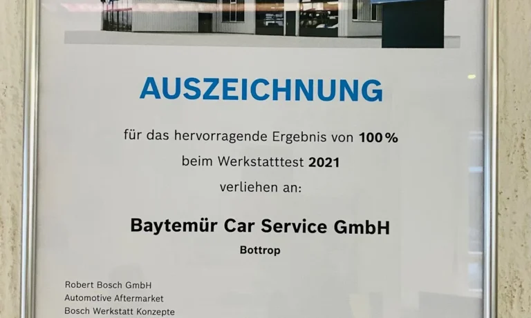 Bosch Service Baytemür | Lackiererei & Karosserie