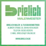 Brielich Maler und Fußboden Meisterbetrieb seit 1897