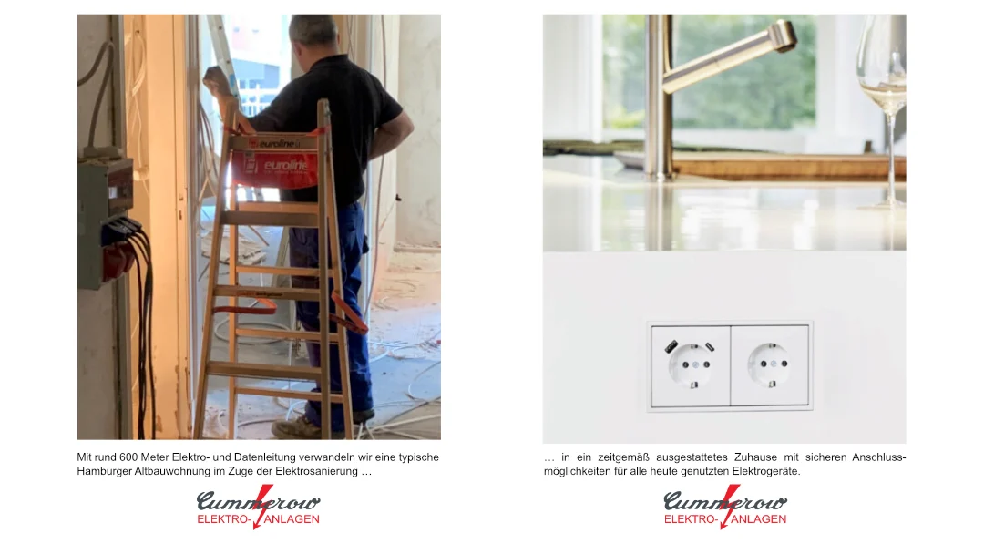 Elektriker Cummerow Elektro-Anlagen – H. Cummerow e. K. Hamburg