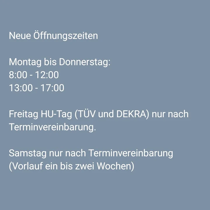 Deininger Fahrzeugtechnik UG (haftungsbeschränkt)