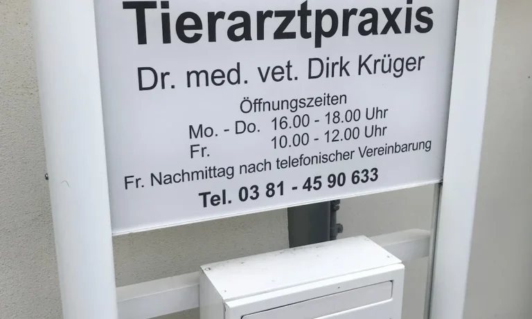 Dr.med.vet. Dirk Krüger Tierarzt
