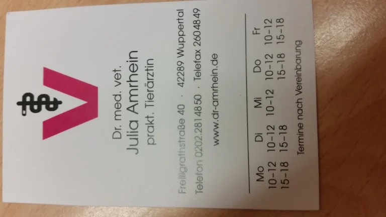 Dr.med.vet. Julia Amrhein