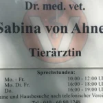 Dr.med.vet. Sabina von Ahnen Tierärztin
