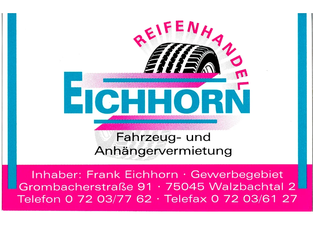 KFZ-Werkstätten Eichhorn Reifenhandel Karlsruhe