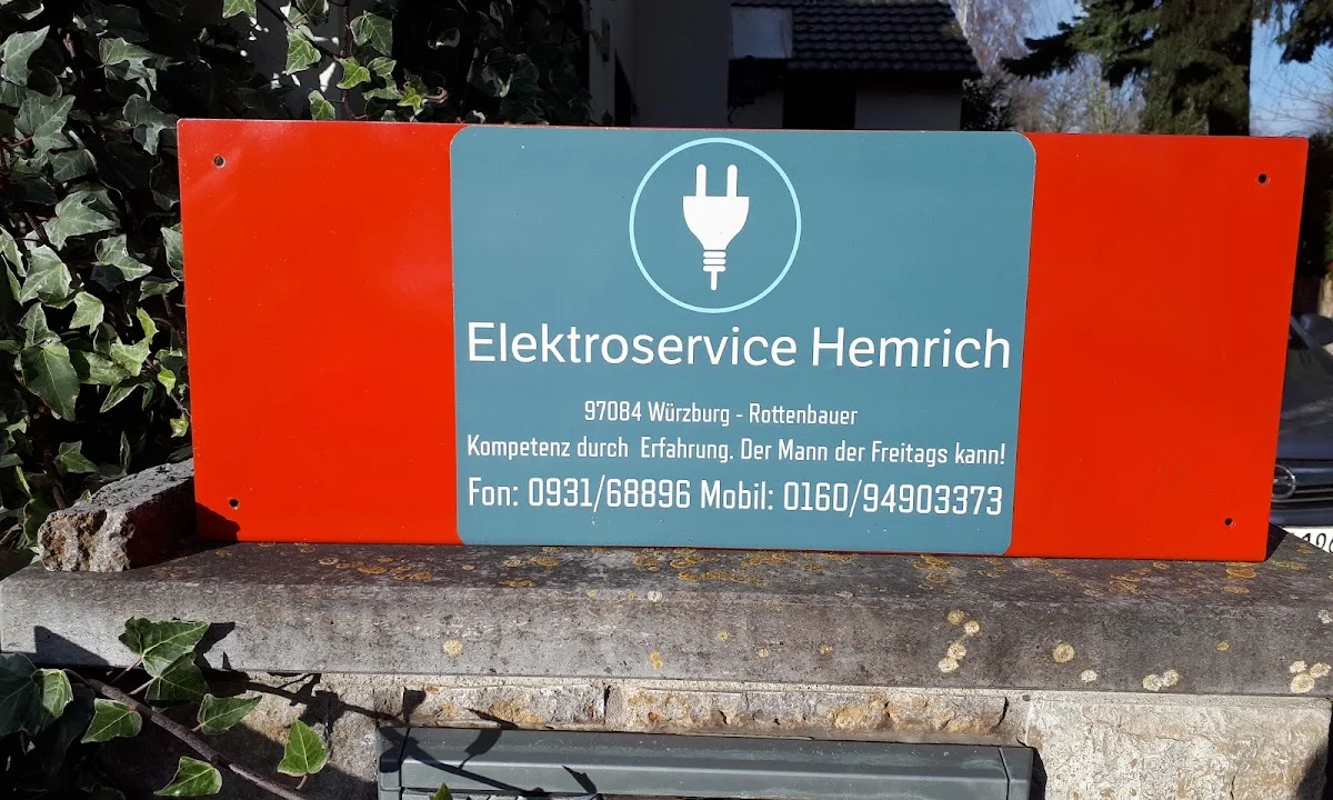 Elektriker Elektroservice Hemrich Würzburg