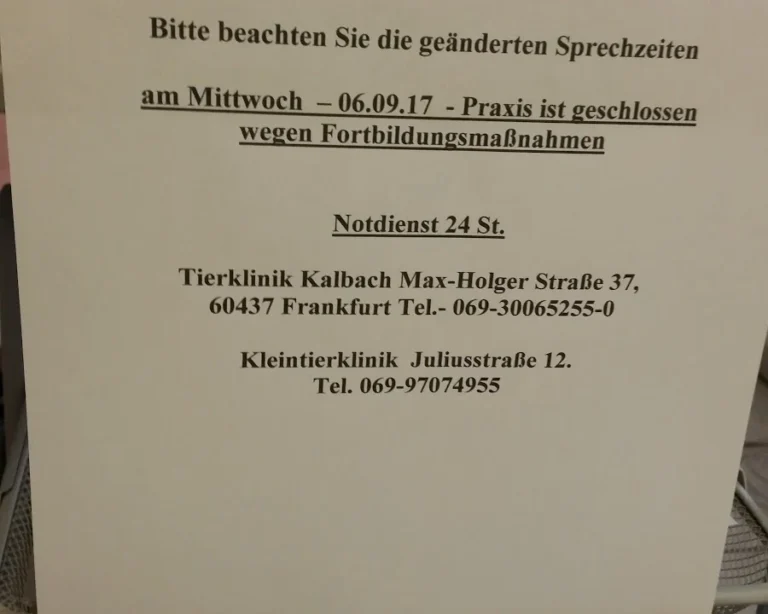 Elena Panova Tierärztin in Frankfurt