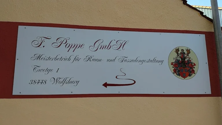 F. Poppe GmbH Meisterbetrieb für Raum- und Fassadengestaltung
