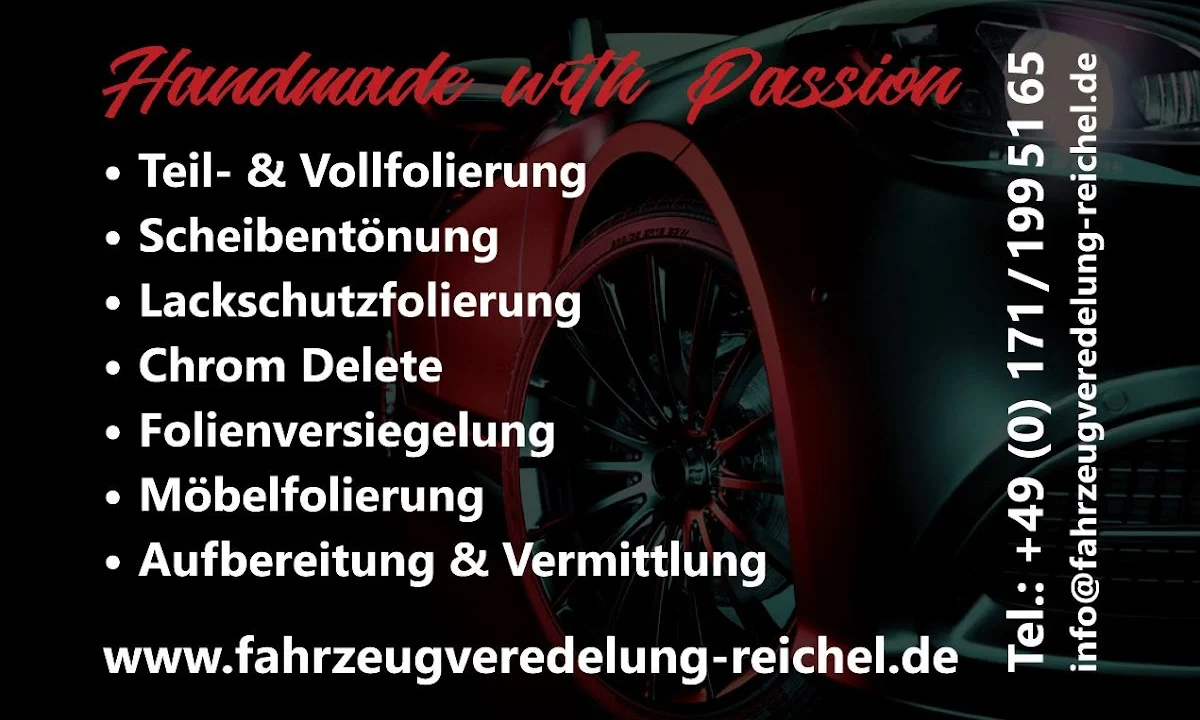 Fensterbauer Fahrzeugveredelung Reichel Hof