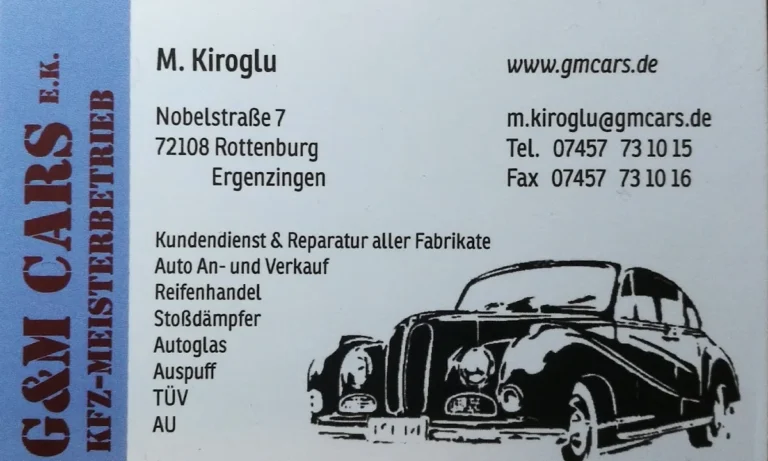 G & M Cars E.k.