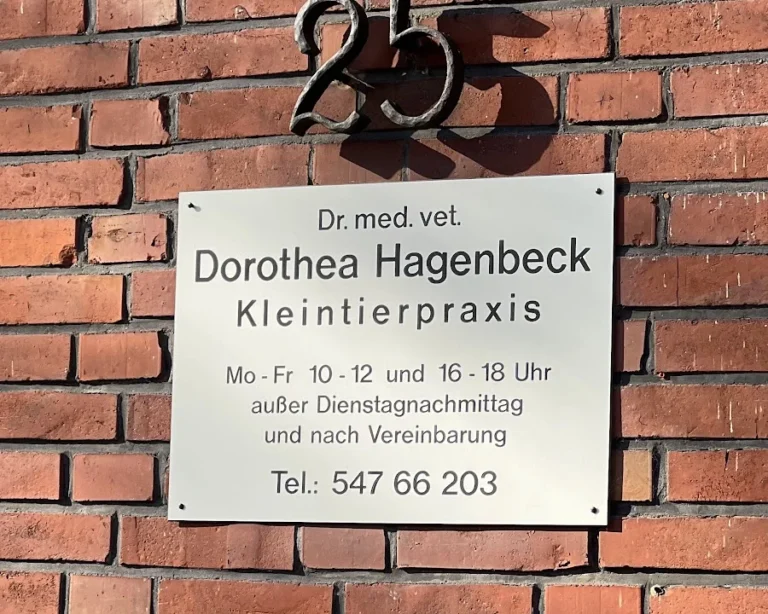 Hagenbeck Dorothea Dr.med.vet. Kleintierpraxis - Hamburg