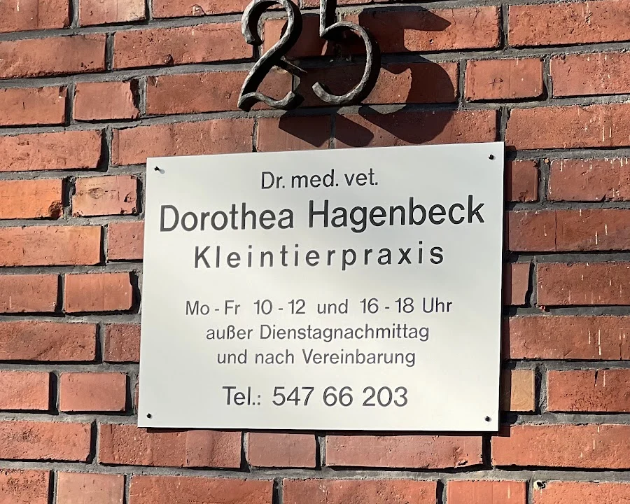 Tierarzt Hagenbeck Dorothea Dr.med.vet. Kleintierpraxis Hamburg