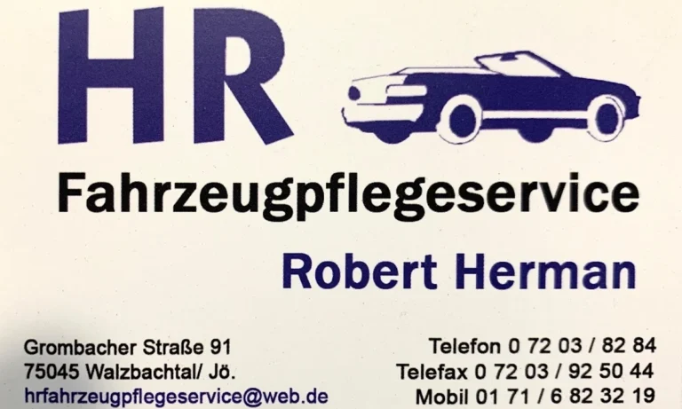 HR Fahrzeugpflegeservice