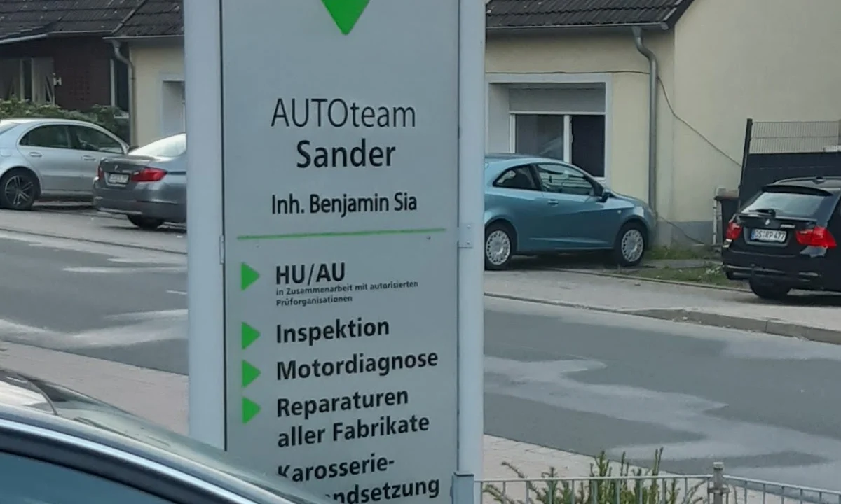 KFZ-Werkstätten KFZ-Meisterbetrieb Autoteam Sander Inhaber Benjamin Sia Osnabrück