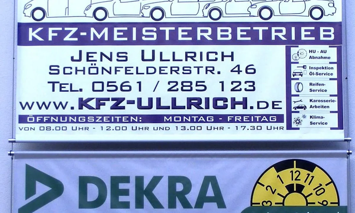 KFZ-Werkstätten Kfz-Meisterbetrieb Jens Ullrich Kassel