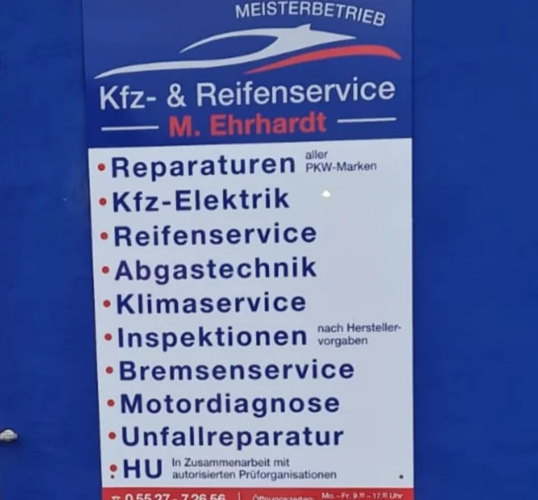 Kfz-Meisterbetrieb M. Ehrhardt