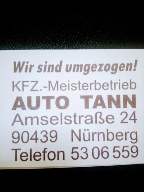 Kfz. Meisterbetrieb Tann