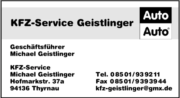 Kfz-Service Geistlinger GmbH & Co. KG