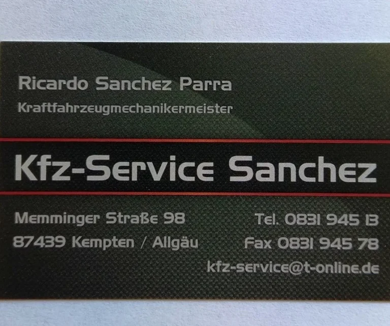 Kfz-Service Ricardo Sanchez Parra