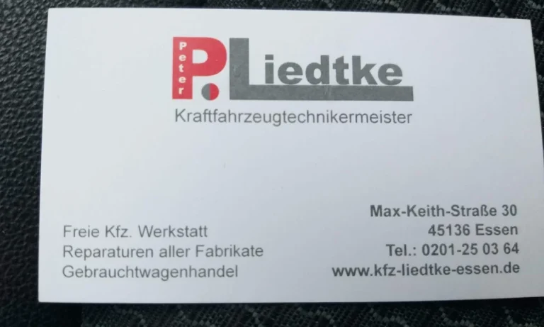 Kfz-Werkstatt Peter Liedtke