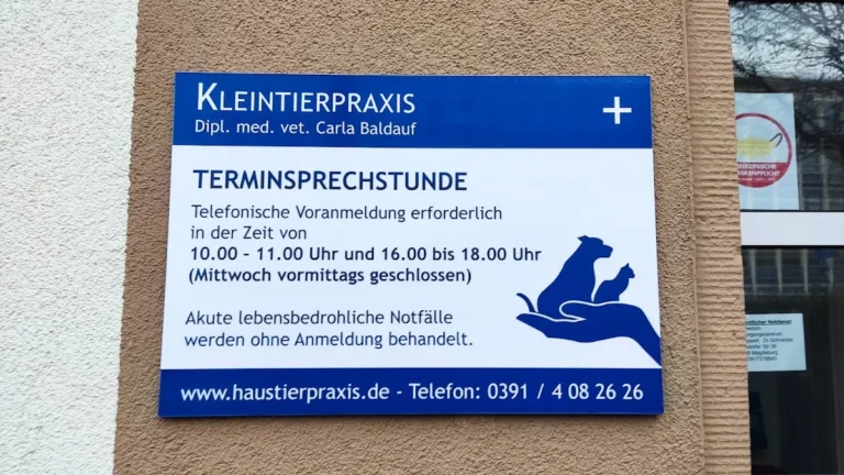 Kleintierpraxis Dipl. med. vet. Carla Baldauf