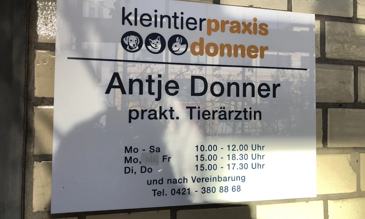 Tierarzt Kleintierpraxis Donner Bremen