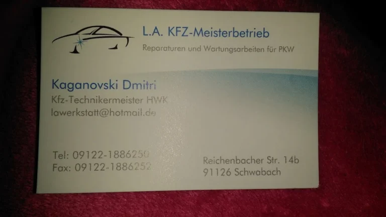 L.A. KFZ-Meisterbetrieb