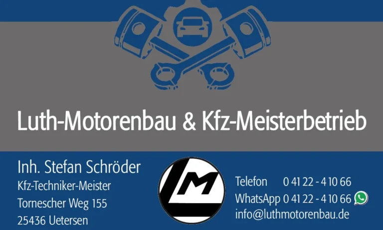 Luth-Motorenbau & Kfz-Meisterbetrieb - Uetersen