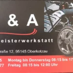 M&A KFZ-Meisterwerkstatt