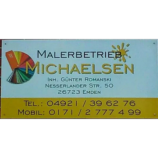 Maler Malerbetrieb Michaelsen Inh.Günter Romanski Emden