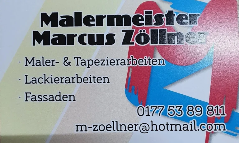 Malermeister Marcus Zöllner
