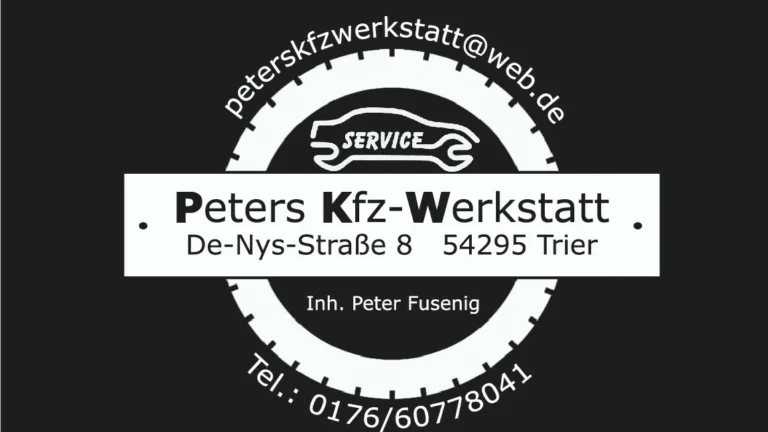 Peters Kfz Werkstatt, Inh. Peter Fusenig