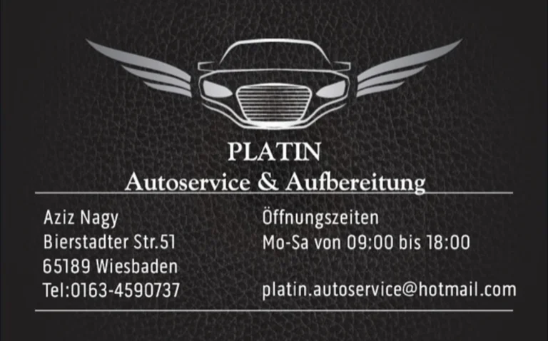 Platin Autoservice & Aufbereitung