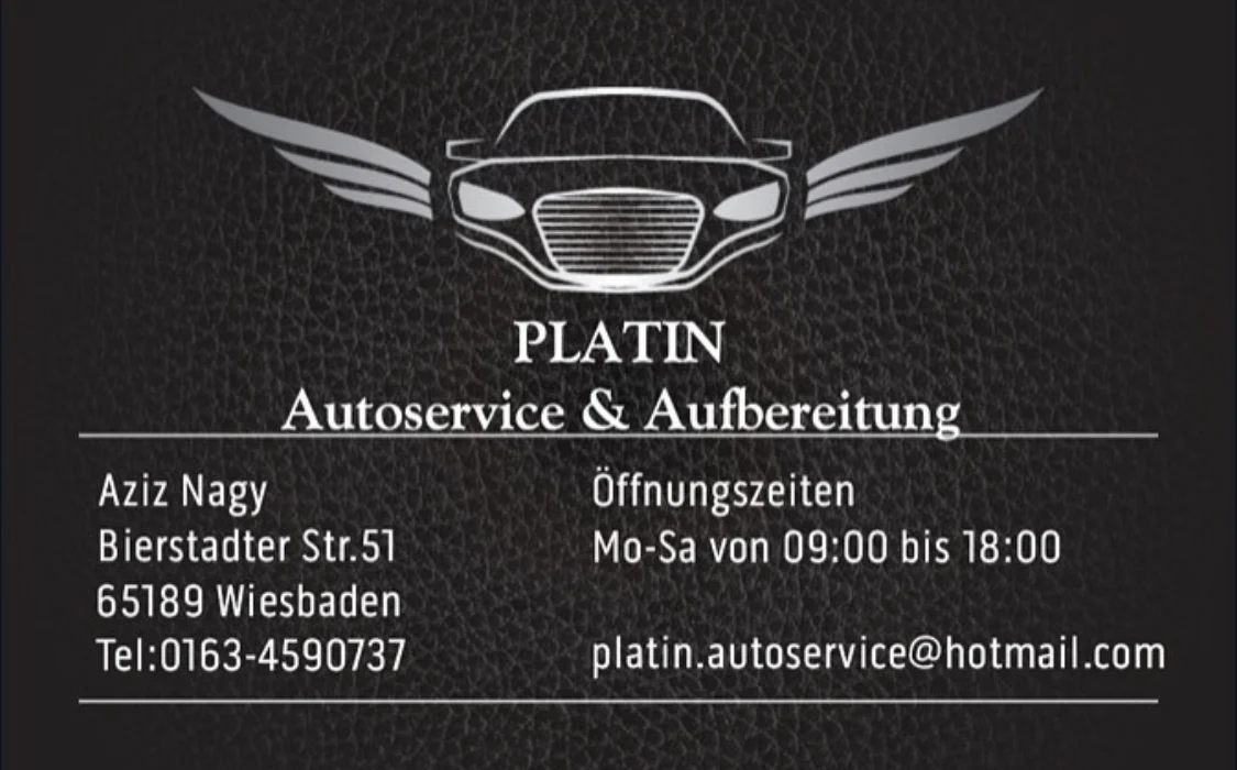 KFZ-Werkstätten Platin Autoservice & Aufbereitung Wiesbaden