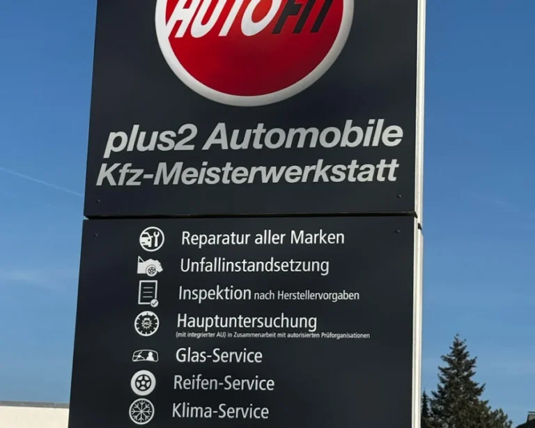 plus2 Automobile Kfz - Meisterwerkstatt