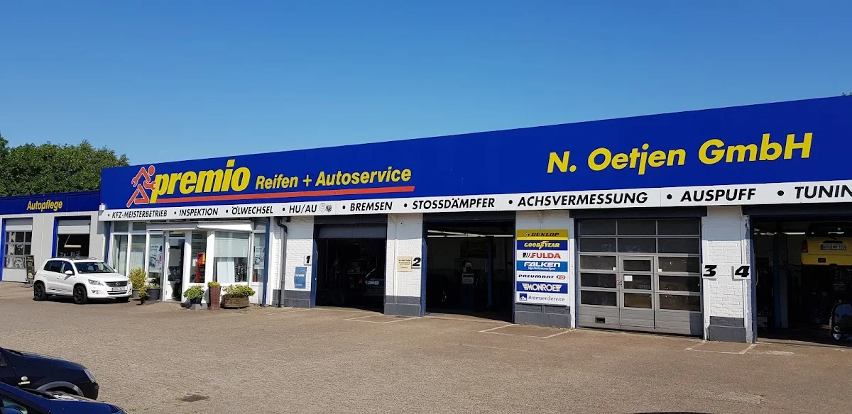 KFZ-Werkstätten Premio Reifen + Autoservice Nils Oetjen Reifen und Autoservice GmbH Wilhelmshaven