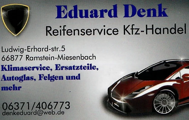 Reifenservice Kfz-Handel Eduard Denk