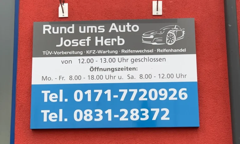 Rund um's Auto - Josef Herb