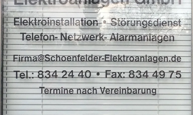 Schönfelder Elektroanlagen GmbH