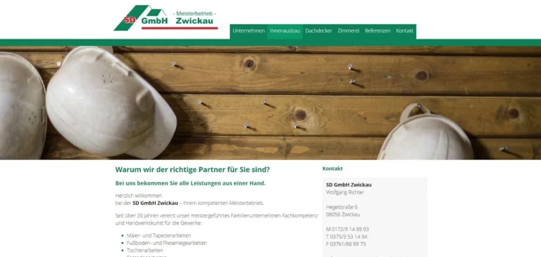 SD GmbH Zwickau - Dachdecker & Maler